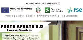PORTE APERTE 3.0 - Lecco e Sondrio PORTE APERTE 3.0 - Lecco e Sondrio